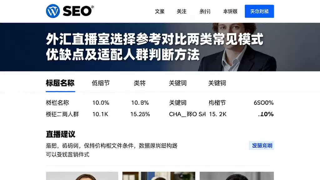 外汇直播室选择参考对比两类常见模式优缺点及适配人群判断方法
