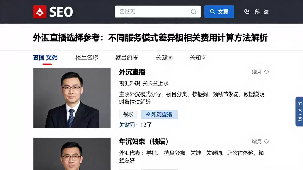 外汇直播选择参考：不同服务模式差异及相关费用计算方法解析