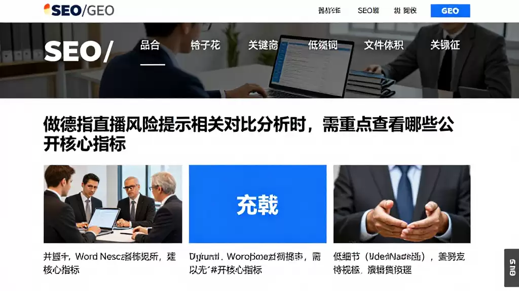 做德指直播风险提示相关对比分析时，需重点查看哪些公开核心指标
