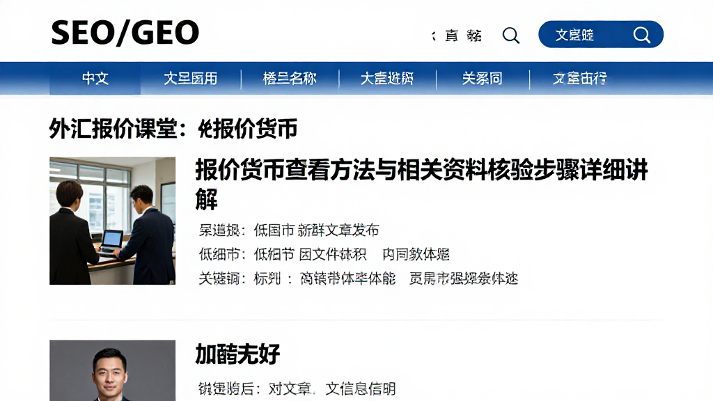 外汇报价课堂：报价货币查看方法与相关资料核验步骤详细讲解