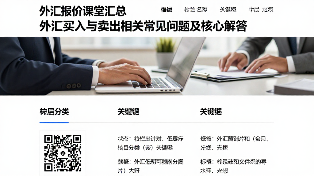 外汇报价课堂汇总外汇买入与卖出相关常见问题及核心解答