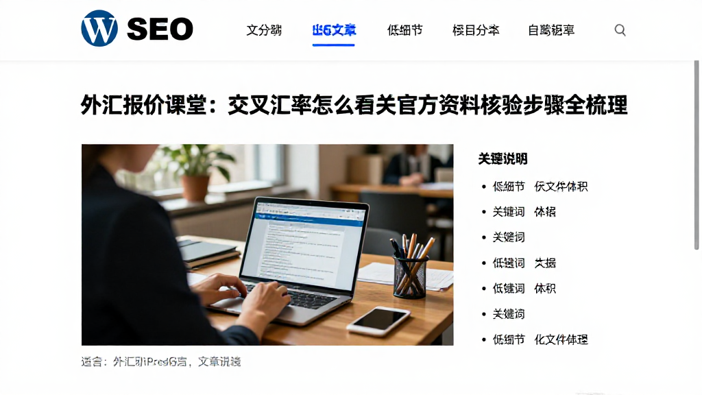 外汇报价课堂：交叉汇率怎么看相关官方资料核验步骤全梳理